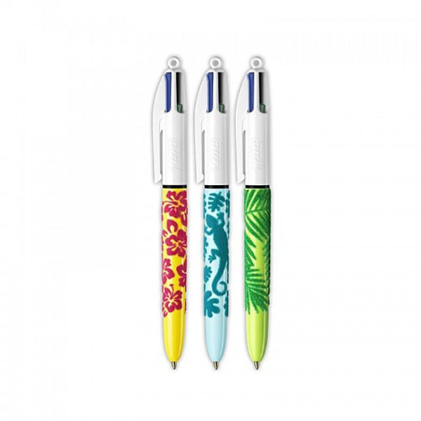 Penna Bic 4 colori Velluto