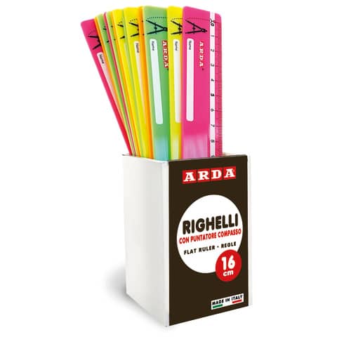 Righello Arda Fluo