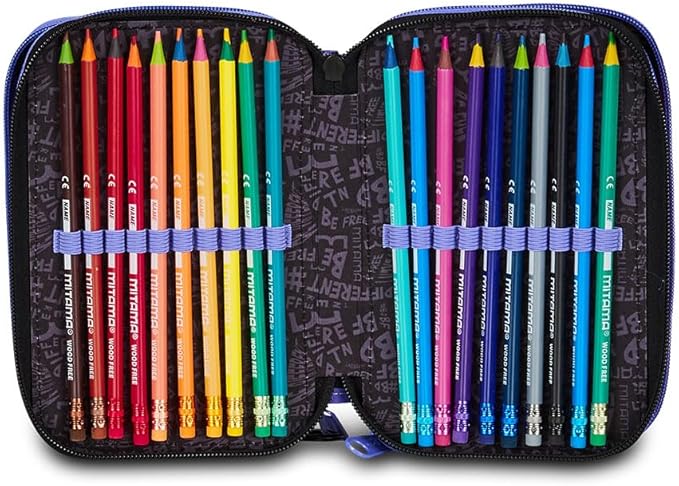 Astuccio 3 zip Mitama CITY LOVE