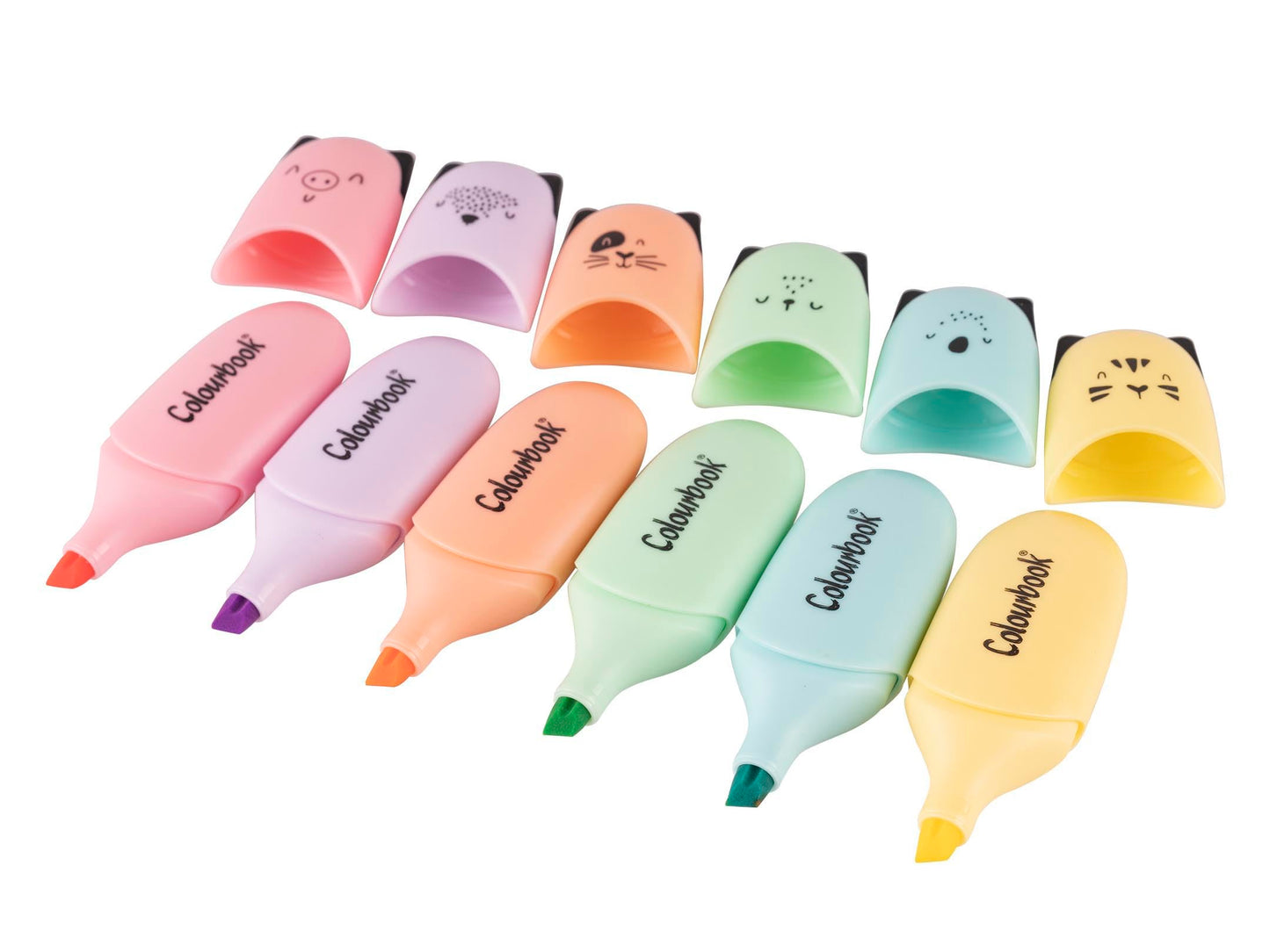 Set mini evidenziatori Wild & Cute Colourbook