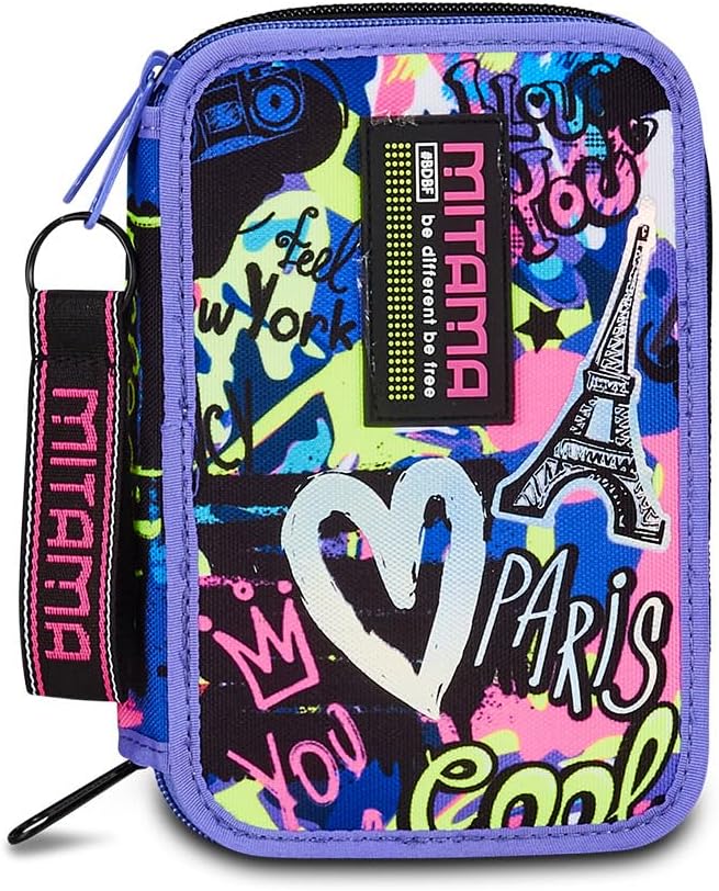 Astuccio 3 zip Mitama CITY LOVE