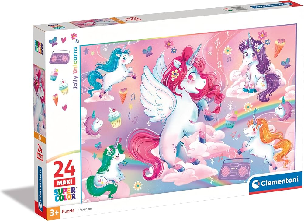 Clementoni puzzle Unicorno-24 pezzi