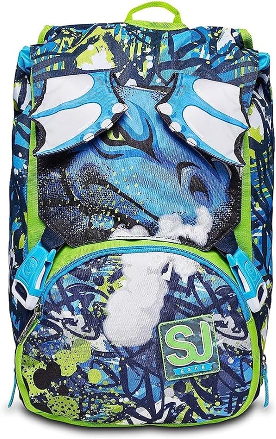 Zaino SJ Gang Drago Blu Estensibile