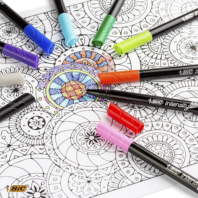 Bic Intensity Fineliners pastel