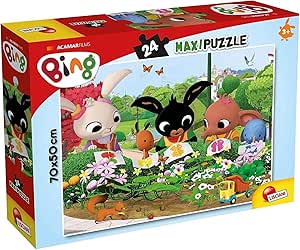 Lisciani Giochi- Osserviamo La Natura Bing Maxi Puzzle, 24 Pezzi