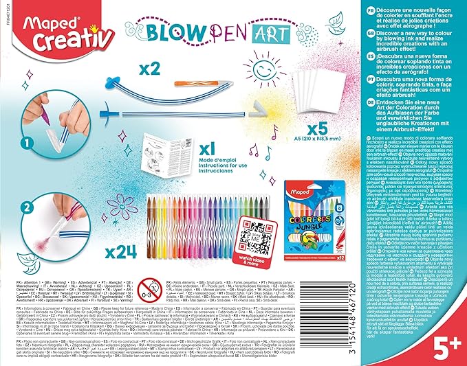 Maped Creativ Blow Art Kit