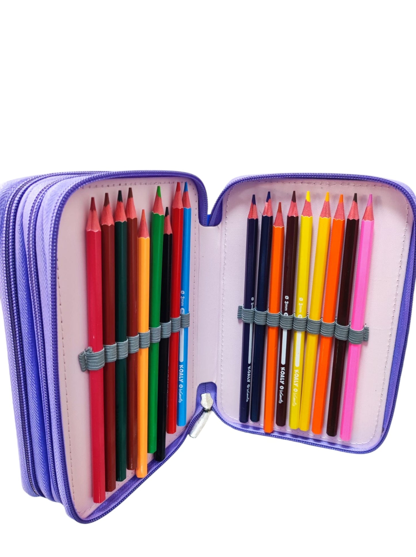 Astuccio 3 zip Be Smart Smiley