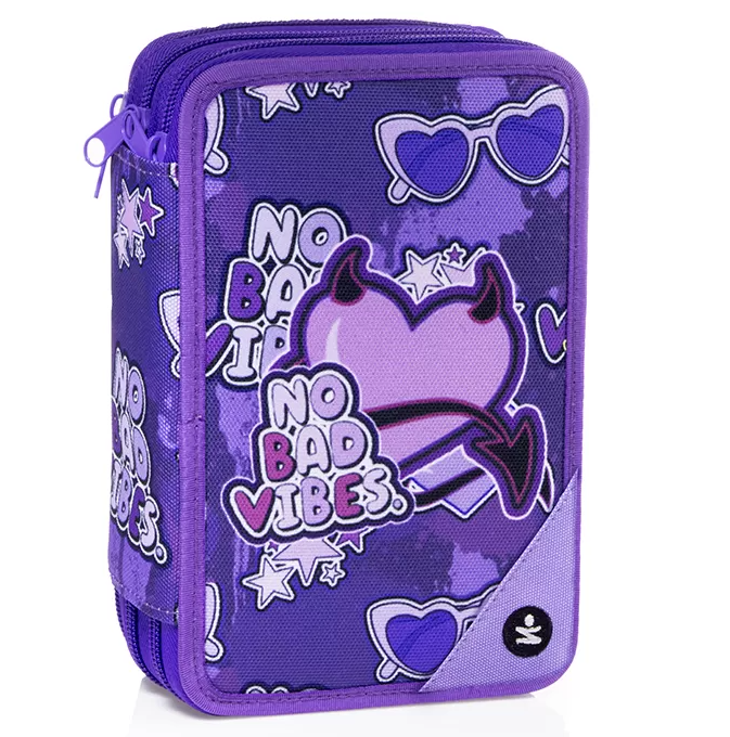 Astuccio 3 zip Be Smart Vibes