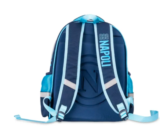 Zaino scuola SSC Napoli Dark Blue con borraccia omaggio