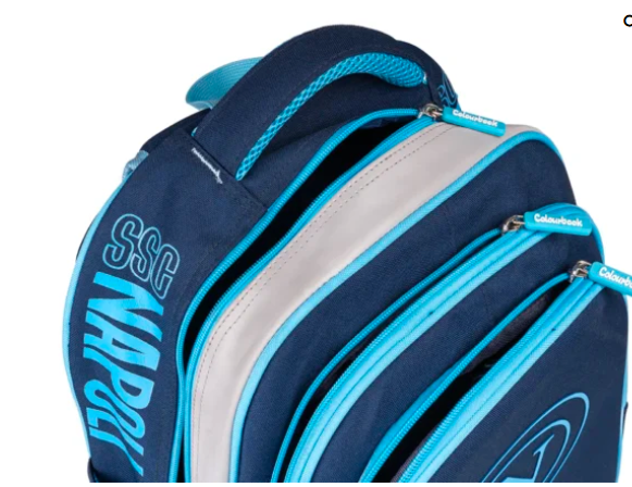 Zaino scuola SSC Napoli Dark Blue con borraccia omaggio