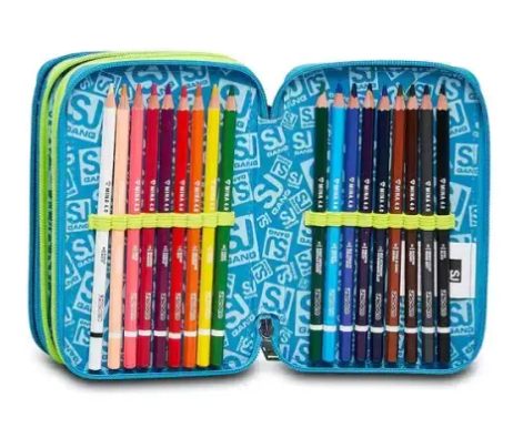 Astuccio 3 zip SJ Dragon