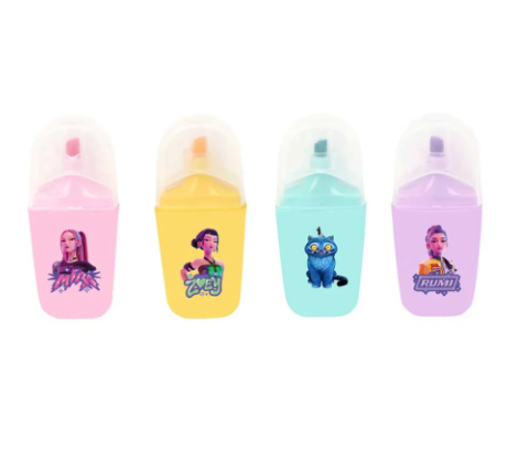 KPOP set 4 mini evidenziatori