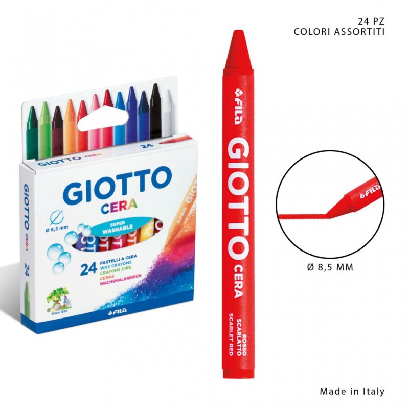 Pastelli a cera Giotto
