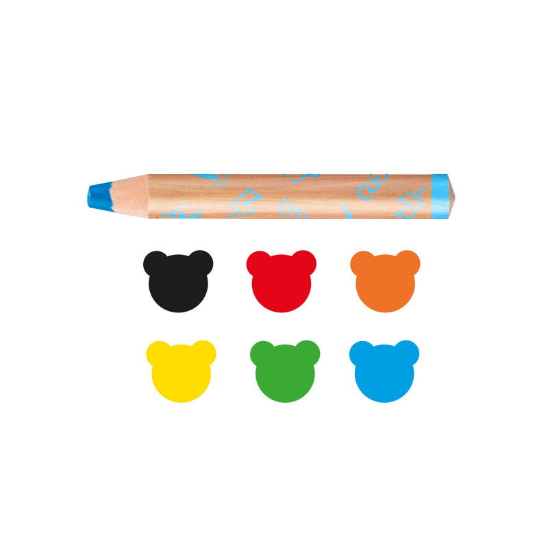 Pastelloni 3 in 1 + Temperino BABY- 6 Pz