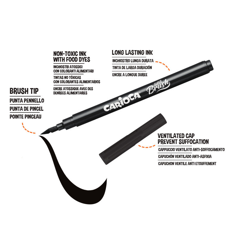 Pennarelli Super Brush 10 Carioca