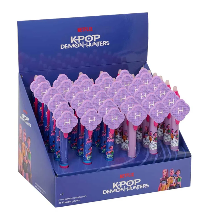 KPOP Penna cancellabile blu