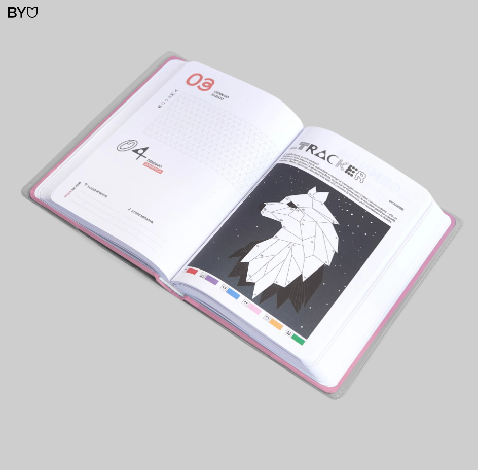 Diario Be You Cosmetic Pink