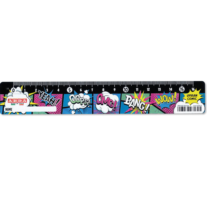 Righello Urban Comic Arda 16cm