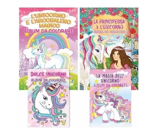 Album Da Colorare Unicorni