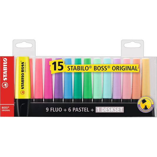 Set Stabilo Boss Fluo