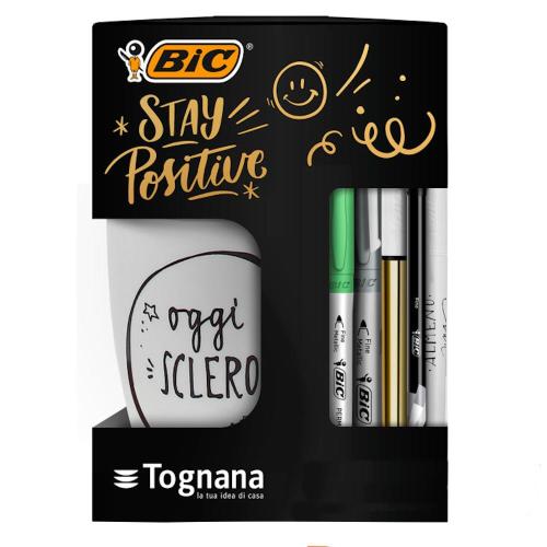 Bic Kit Tazza Tognana + penne e marker