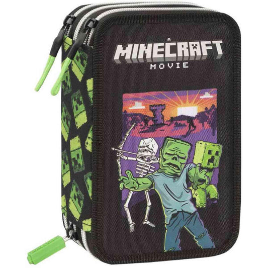 Astuccio 3 zip Minecraft Movie