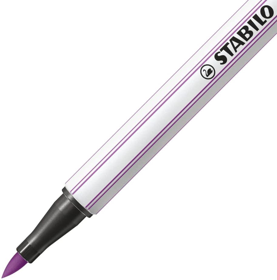 Rotolo Stabilo point 68 Brush da 18 colori