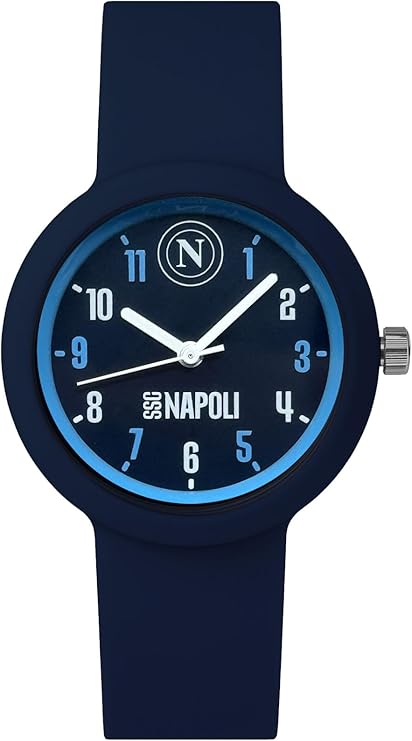 Orologio da polso analogico KID SSC NAPOLI Navy