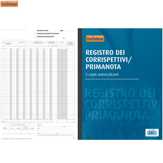 Registro dei corrispettivi/primanota