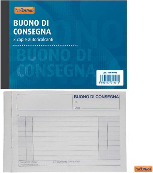 Buono di consegna A6