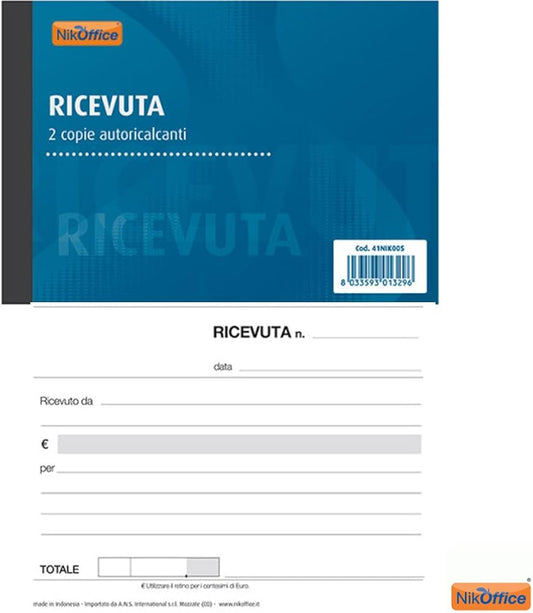 Ricevuta Generica A6