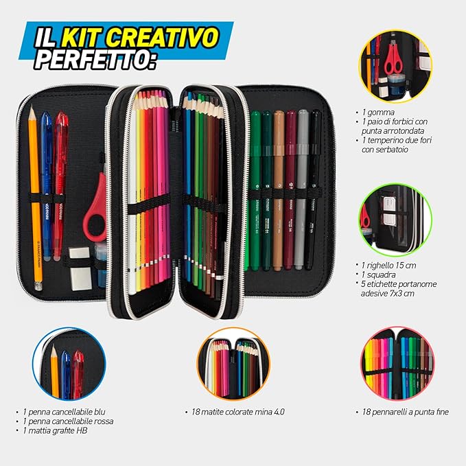 Astuccio COMIX Bright graffiti