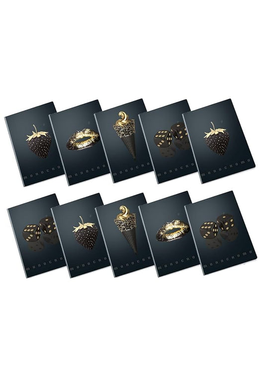Quaderno Monocromo Gold