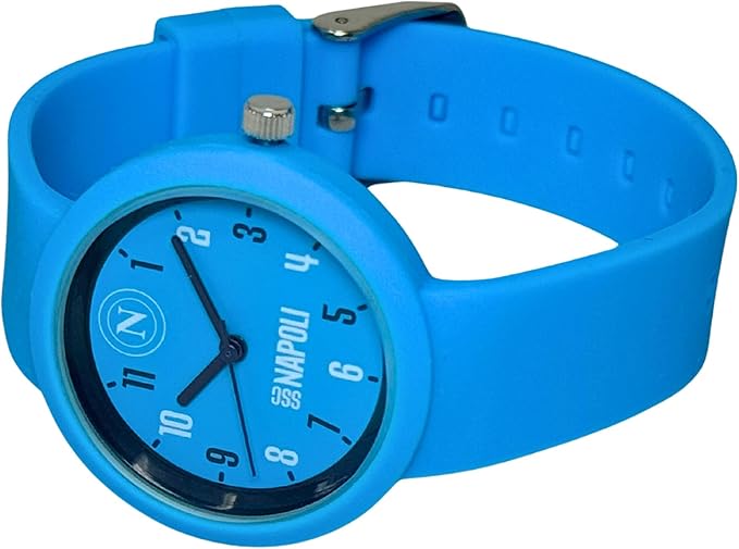 Orologio da polso analogico KID SSC NAPOLI azzurro