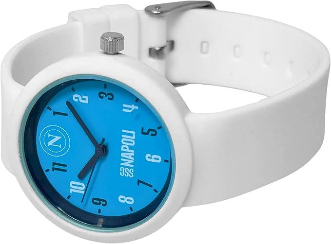 Orologio da polso analogico KID SSC NAPOLI bianco