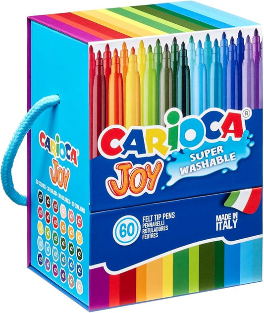 Box pennarelli Carioca Joy 60 pz.
