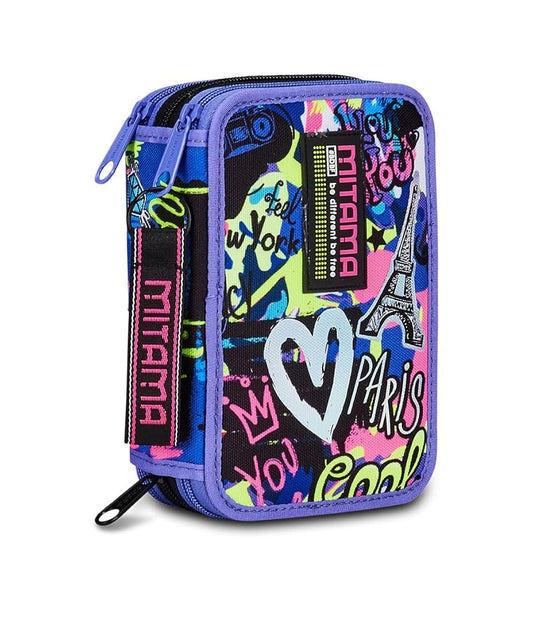 Astuccio 3 zip Mitama CITY LOVE