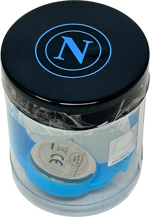 Orologio da polso analogico KID SSC NAPOLI azzurro