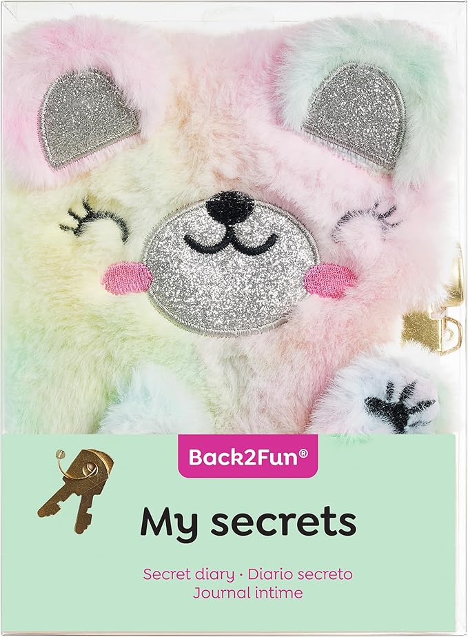 Diario segreto Teddy rainbow