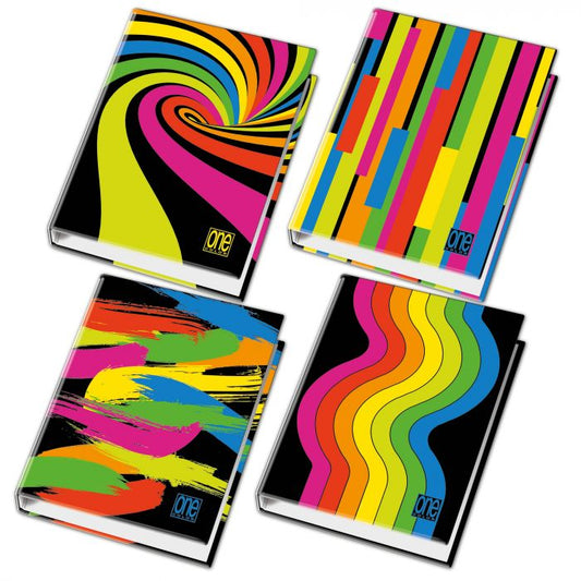 Raccoglitore ad anelli One Color BLACK FLUO