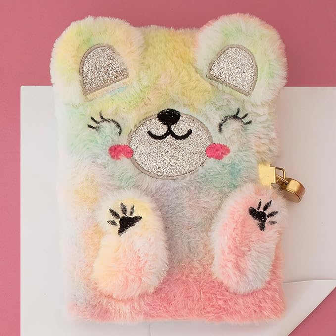 Diario segreto Teddy rainbow