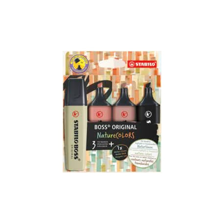 Set Stabilo Boss Nature 4