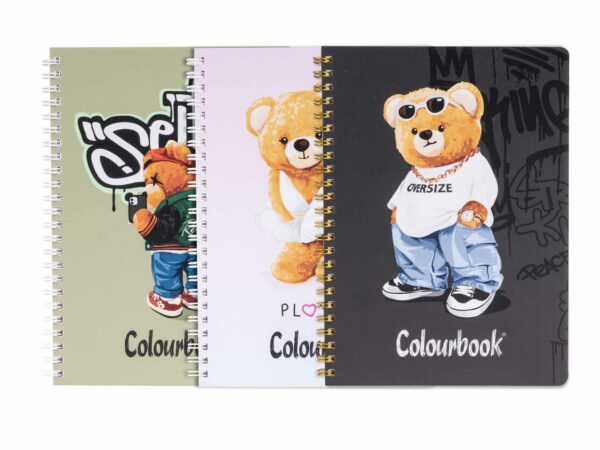 Quaderno a spirale A4 Funny and Bears