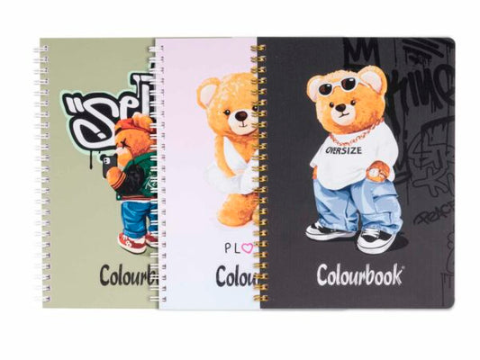 Quaderno a spirale A4 Funny and Bears