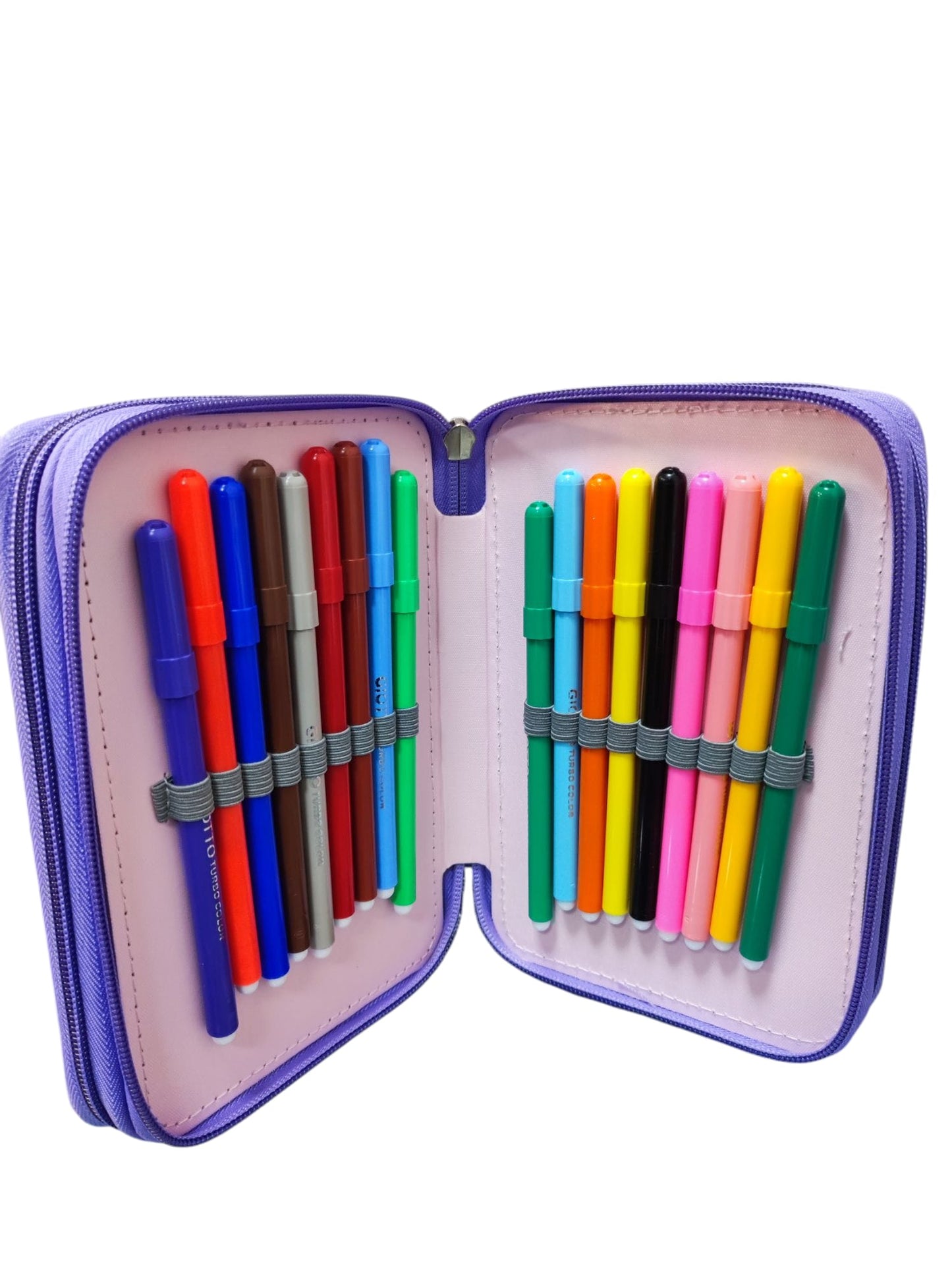Astuccio 3 zip Be Smart Smiley