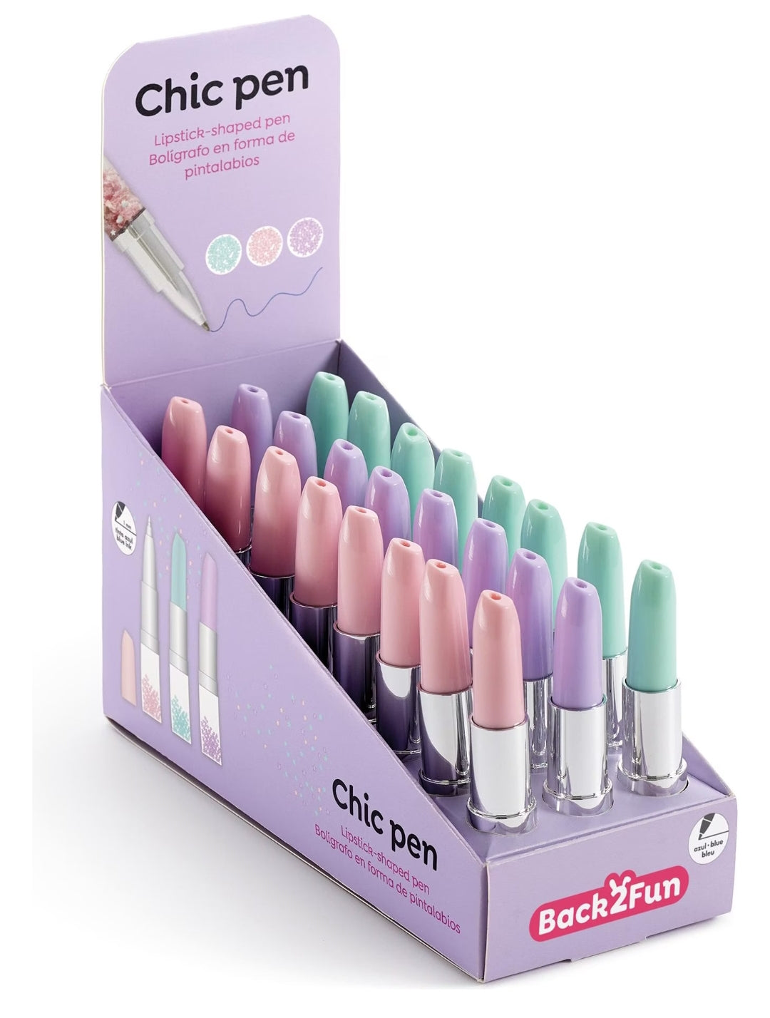 Penna Lipstick Glitter B2F