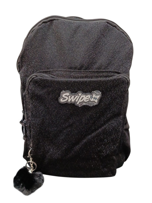 Zaino Teen Swipe Glitter Black