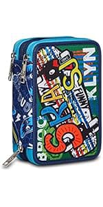 Astuccio 3 zip SJ Gang skate
