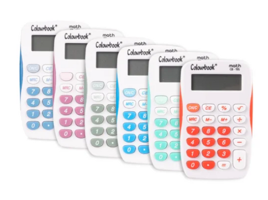 Calcolatrice tascabile 8 cifre MATH CB-195