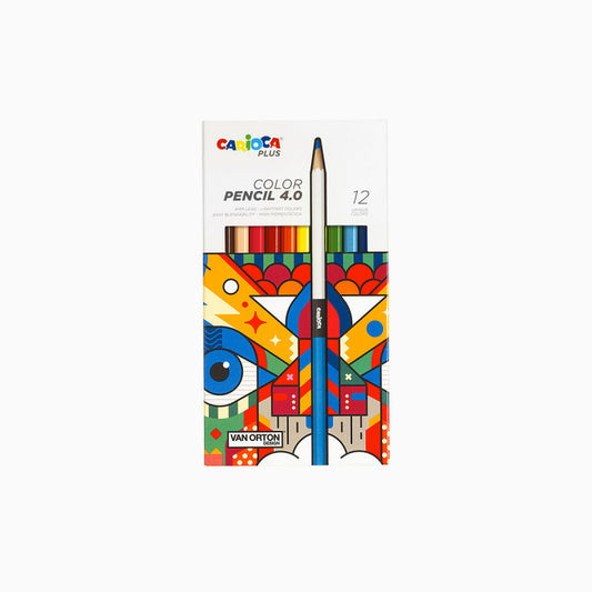 CARIOCA Plus Matite Colorate 4.0 - 12 Pz